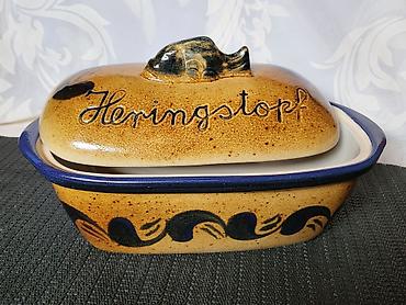 Ostalo posuđe: Nov pekac,posuda Heringstopf Nemacka 1960 do 1980ta.god. Nova — 1