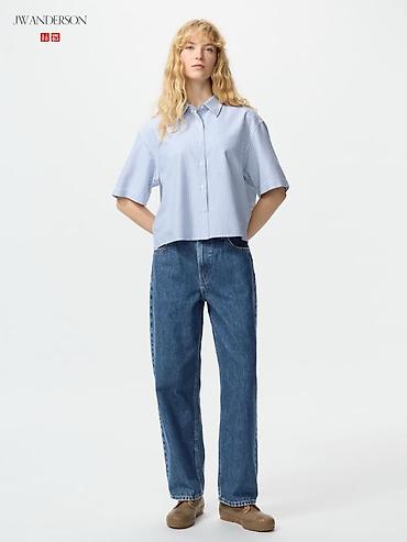 ander: Джинсы, Прямые, Uniqlo, Средняя талия, M, L — 3