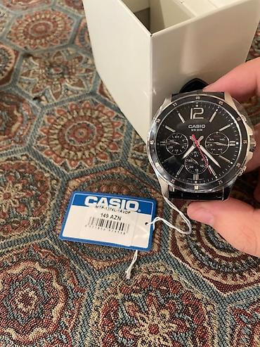 Qol saatları: CASIO kişi qol saatı – model MTP-1374L-1AVDF - Klassik dairəvi — 2