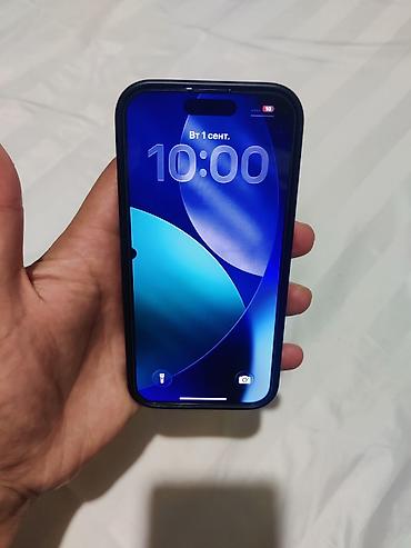 IPhone 15 Pro, Новый, 256 ГБ, Черный, Чехол
