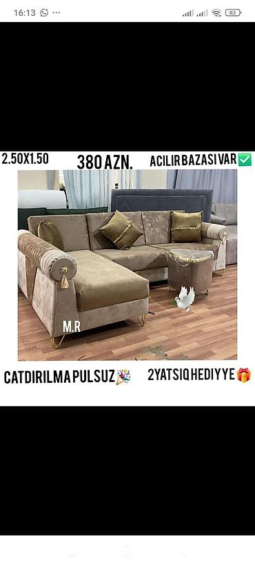 dekorativ yonca: Yeni, Künc divan, Pufik, Bazalı, Açılan — 1
