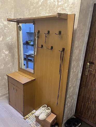 Dəhliz dolabları: İşlənmiş, 2 qapılı, Güzgülü, Sarı, Açılan, Düz dolab — 3
