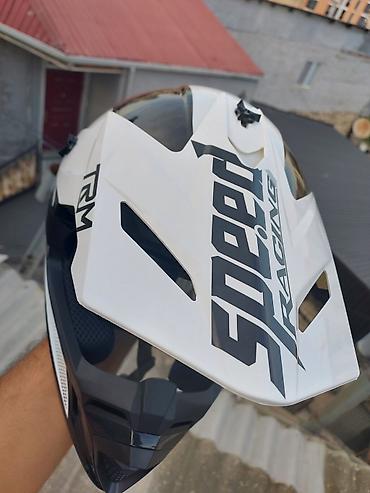 Moto geyim: Off-Road (Cross) Moto kask satıram Məhsul yenidir, istifadə — 5