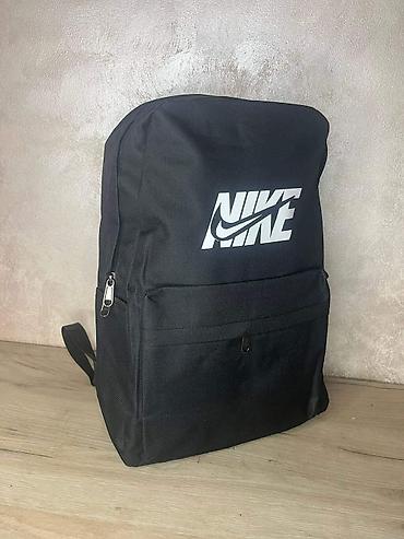 Modni rančevi: Ruksaci – crni, sa brendiranim printom (Calvin Klein, Nike, adidas) - — 11
