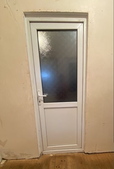otag qapi: PVC plastik qapılar – 2 ədəd - Material: ağ rəngli PVC/profil - Ölçü