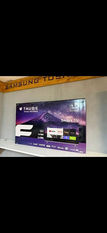 hdm: TAUBE Smart TV – 43" (109 sm) yeni 1 il zəmanət verilir — 1