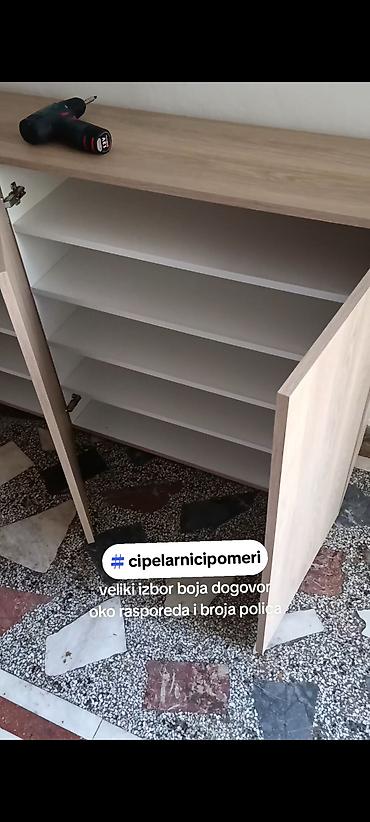 set tri stocica: Cipelarnik nov dostupan odmah placanje na isporuci dimenzije su 130 — 2