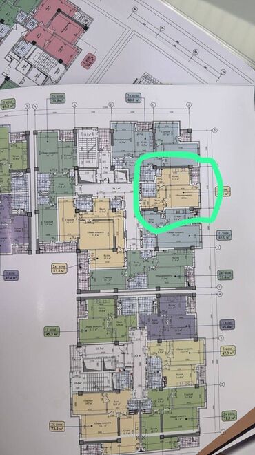 купить квартиру в строящемся доме: 1 комната, 43 м², Элитка, 11 этаж, ПСО (под самоотделку)
