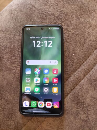 yağ çəkən aparat qiyməti: Poco X7 Pro, 512 ГБ, цвет - Зеленый, Отпечаток пальца
