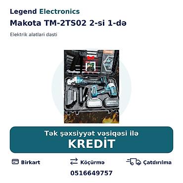 açar dest: Elan başlığı: Elektrik alətlər dəsti Makota TM-2TS02 2-si 1-də — 1