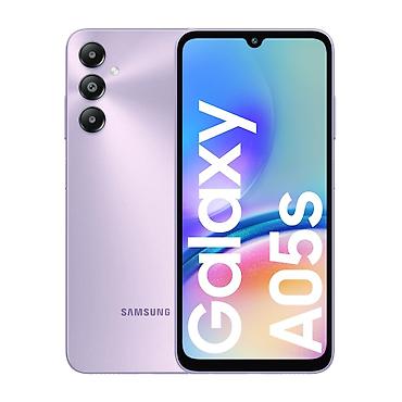 Mobil telefon və aksesuarlar: Samsung Galaxy A05s, 128 GB, rəng - Bənövşəyi, Barmaq izi — 1