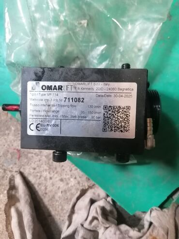 Ostali alati i mašine: OMARLIFT S.r.l. – Hidraulični sigurnosni ventil (flow control/rupture — 3