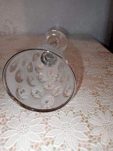 Qədəhlər: Qədəhlər, rəng - Gümüşü, Şüşə, 6 ədədli dəst, Türkiyə — 7