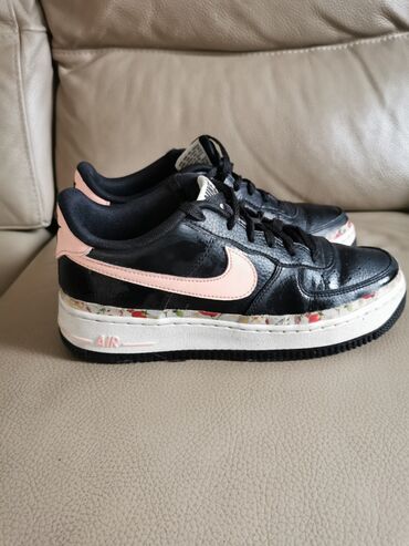 air force 1 zenske bele: Nike, 38.5, color - Black