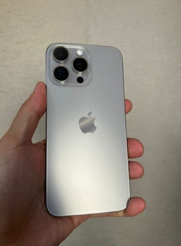 ipone 8 plus: IPhone 15 Pro Max, 256 GB, Gümüşü, Zəmanət, Kredit, Barmaq izi