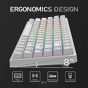 logitech superlight: Клавиатура, Royal Kludge, Механическая, Bluetooth, Проводное подключение, Размер: 80% — 5