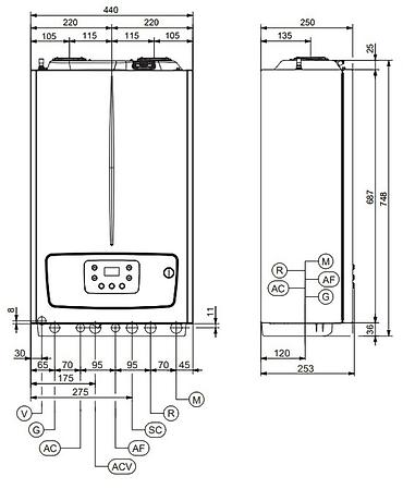 isitici: IMMERGAS VITRIX TERA 38 kW – yoğuşmalı kombi - Güc: 38 kW - Tip — 4
