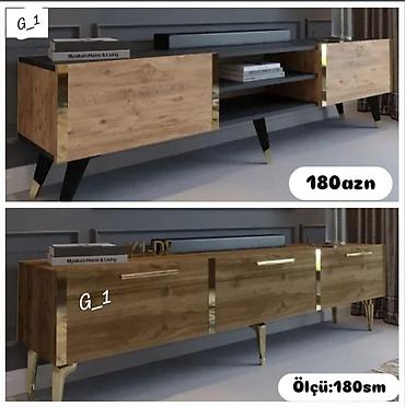 ТВ стенды: TV altlığı / media konsolu - Dizayn: müasir minimalist üslub, ağac — 1