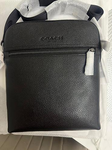 Сумка через плечо COACH HSTN Flight, оригинал. Новая не разу не одевал