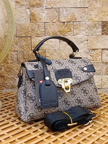 Torbe: GUESS 1981 ženska torba – mini satchel model - Dimenzije približno — 7