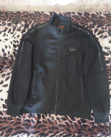 Мужская одежда: Куртка Ea7, 2XL (EU 44), цвет - Черный