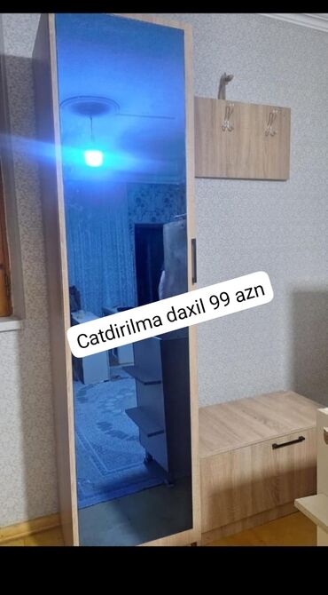 Mətbəx mebeli: İşlənmiş, Açılan, 1 qapı Düz dolab, Dolab-asılqan