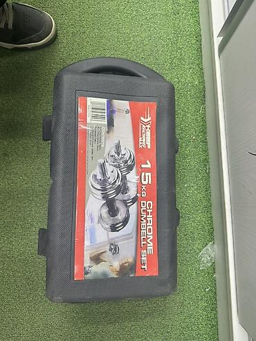 Гантели: Набор разборных гантелей в чемодане — Chrome Dumbbell Set, 10 кг до 58 — 3