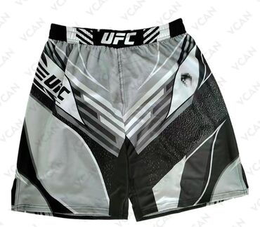 шорты mma: Спортивные шорты, Свободная, Компрессионная ткань, S (EU 36)