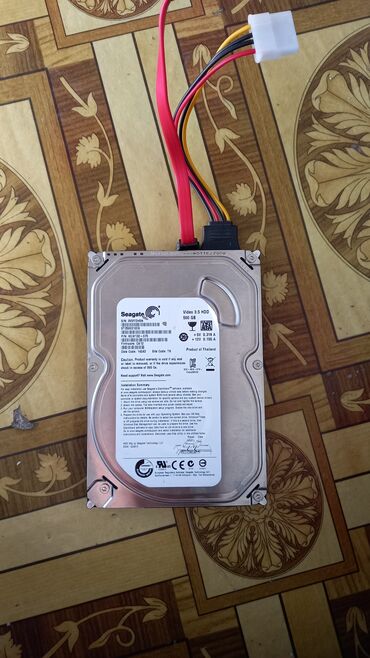 aksiyon kamera: Sərt disk (HDD) Kingston, 512 GB, 7200 RPM, İşlənmiş