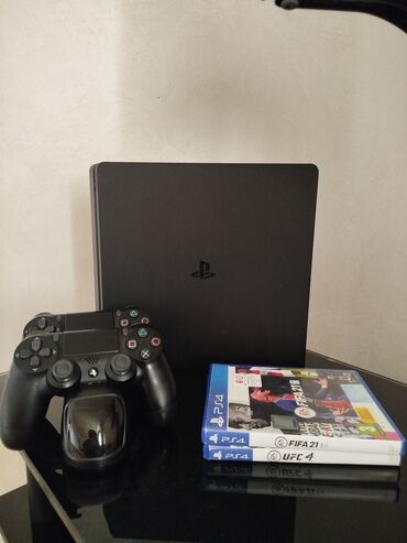 плейстейшен 3 джойстик: PlayStation 4 slim 500gb 2 джойстика, не вскрытая, пломбы на месте