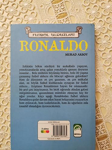 Художественная литература: Məhsul: Kitab – “Ronaldo” (Futbol Ulduzları seriyası) Ronaldo — 2