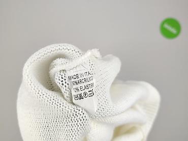 white: Sweter damski, rozmiar S — 5