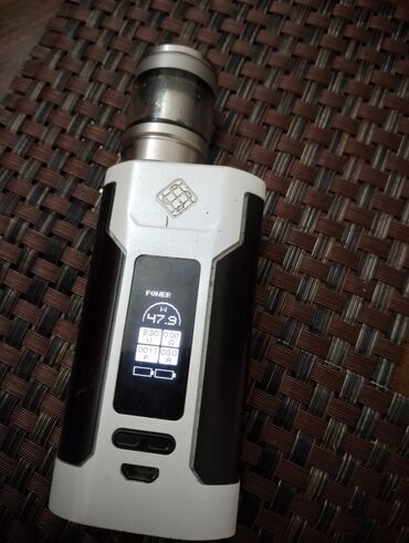 Qəlyan, vayp və aksesuarları: Elektron qəlyan . Nasazdı. 6 cı şəkildə batareya arası sarı çərayan — 2