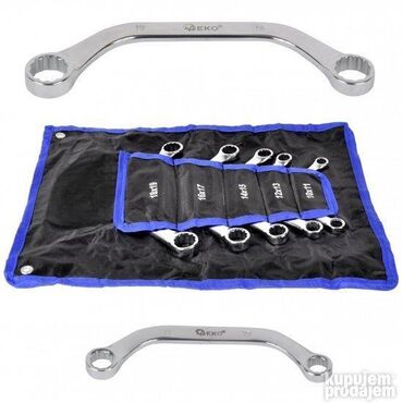 Setovi alata: Set ključeva okastih tip C (10-19 mm) 🔧 Set okastih ključeva tip C — 5