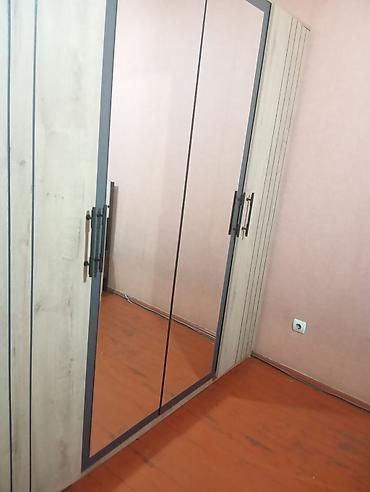 taxda odun: Yeni, 4 qapılı, Güzgülü, Boz, Taxta, Açılan, Düz dolab — 1