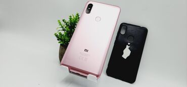 телефон 300: Xiaomi, Redmi Note 6 Pro, Б/у, 64 ГБ, цвет - Розовый, 1 SIM, 2 SIM