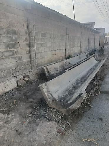 бетонный арык: Водоотводный лоток, Дорожный, Круглообразный, Б/у — 3