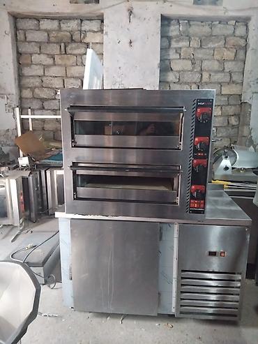 sperado pec: *SEVA XİRDALAN*TURKİYƏ İSTEHSALI 30sm 4+4 pizza sobasi Satilir — 1