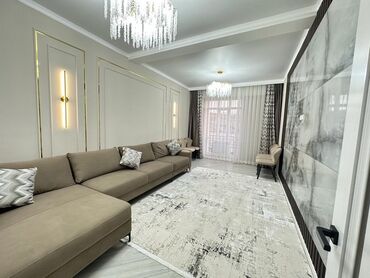 продажа квартир в бишкеке дизель: 3 комнаты, 90 м², Элитка, 11 этаж, Евроремонт