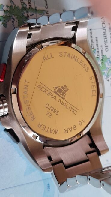 Ručni satovi: Muški ručni sat Adora Nautic 10 bar - Kućište i narukvica od — 16