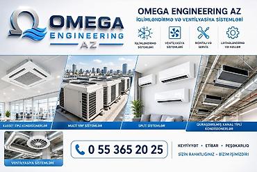 remont: OMEGA ENGINEERING AZ – İqlimləndirmə və Ventilyasiya Sistemləri - — 1