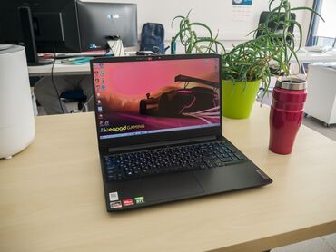 ddr2 на 4 гб: Ноутбук, Lenovo, 16 ГБ ОЭТ, AMD Ryzen 5, 15.4 ", Колдонулган, Оюндар үчүн, эс тутум SSD