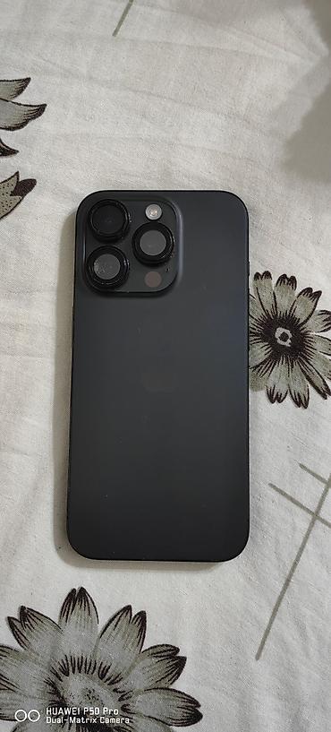 iphone 11 цена бишкек бу: IPhone 15 Pro, Колдонулган, 256 ГБ, Кара, Куту, 94 % — 1