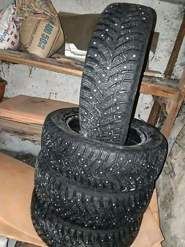 Шины: Шины 185 / 65 / R 15, Зимняя шипованная, Б/у, Комплект, Легковые, Toyo — 5