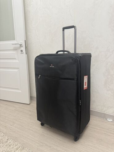 цепочка на руку: Чемодан, Материалы: Полиэстер, Орто (40 - 70 л), 360°га айлануучу дөңгөлөктөр