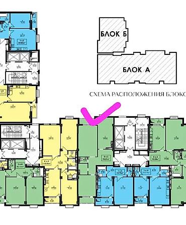 vefa: 2 комнаты, 88 м², Элитка, 9 этаж, ПСО (под самоотделку) — 8