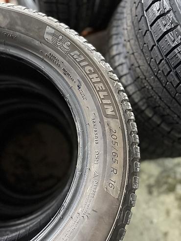 Шины: Шины 205 / 65 / R 16, Всесезонная, Б/у, Комплект, Легковые, Япония, Michelin — 6