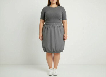 skórzane spódnice plus size: Спідниця жіноча, розмір 4XL