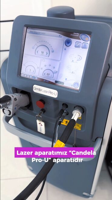 Lazer aparatları: Epilyasiya üçün, Aleksandrit, Zəmanətlə