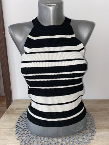 čipkane majice: XS (EU 34), Cotton, Stripes, color - Multicolored